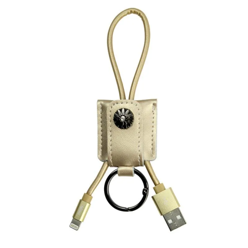 

Кабель Lightning 8-pin-USB, 2.1A, 30см, золотистый Remax Moss Series RC-079i (663636), RC-079i