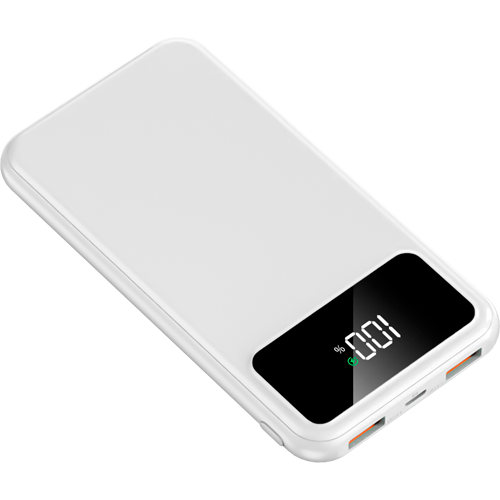 

Портативный аккумулятор (Powerbank) UNICO, 10000mAh, 2xUSB, 2A, Type-C, PD, белый/черный (PB10000PDUNC), 0