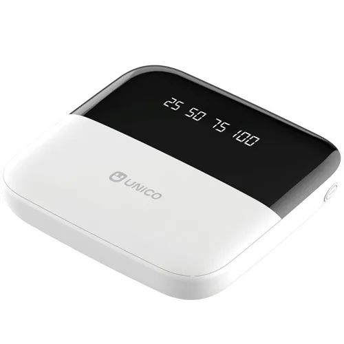 

Портативный аккумулятор (Powerbank) UNICO, 6000mAh, 2xUSB, 2A, Type-C, белый/черный (PB6000UNC)
