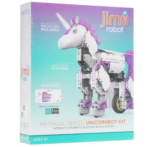 

Робот-конструктор UBTech Jimu UnicornBot, деталей: 440 (JRA0201), Jimu UnicornBot