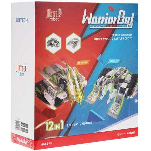 

Робот-конструктор UBTech Jimu WarriorBot Kit, деталей: 700 (JRA0602), Jimu WarriorBot Kit