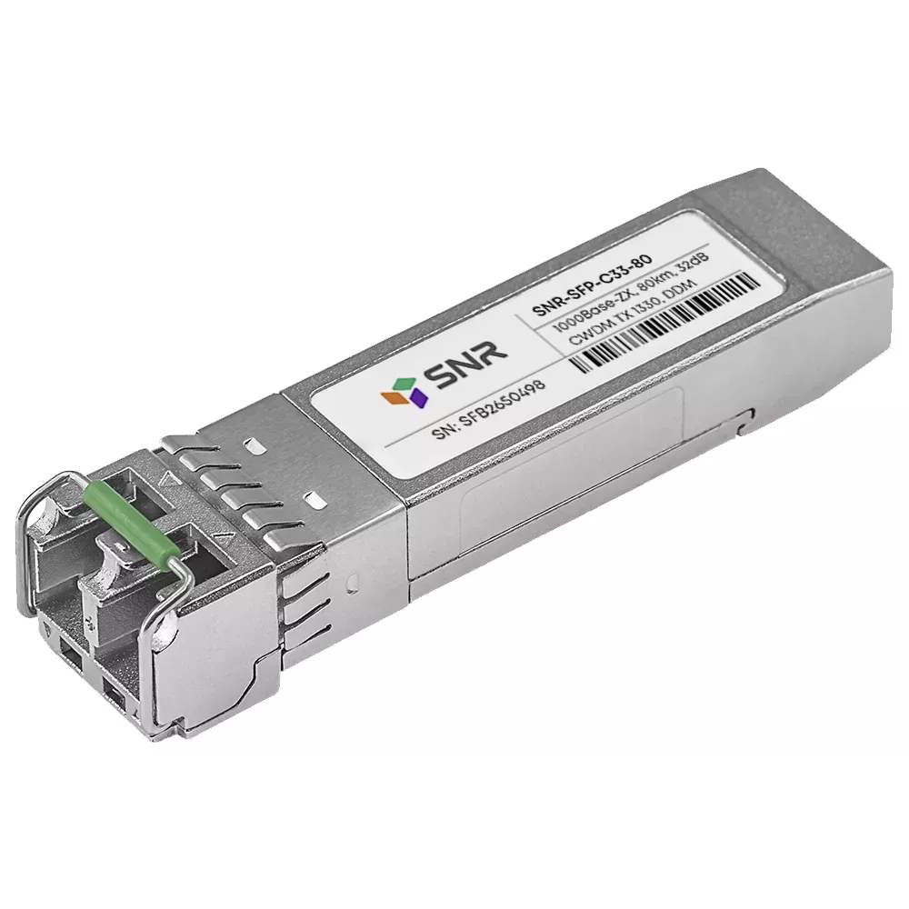 

Модуль SFP SNR, 80 км, LC, Tx:1490 нм, 1 Гбит/с, SM, двойной (SNR-SFP-C49-80)