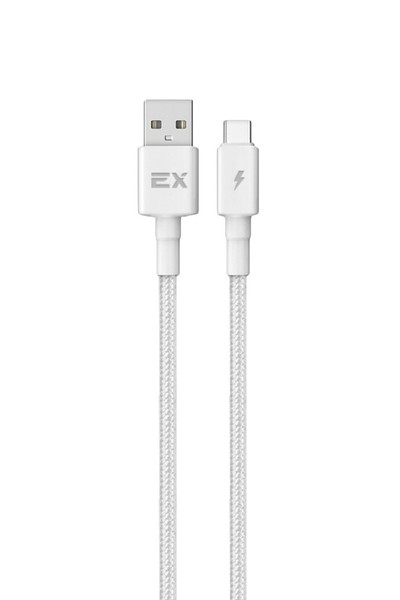

Кабель USB Type-C(m)-USB 2.0(Am), 2.4A, 1м, белый Exployd (EX-K-1282), 0