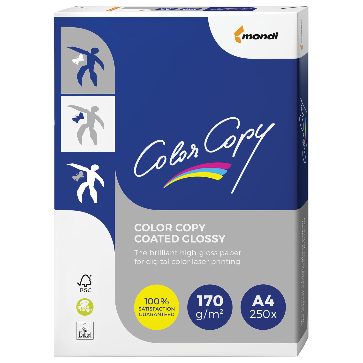 

Бумага A4 170г/м² 250 листов, 139% CIE, COLOR COPY GLOSSY (110728), Нет данных, 0