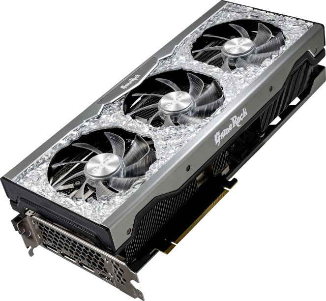 

Видеокарта Palit NVIDIA GeForce RTX 3090 Ti GameRock OC, 24Gb DDR6X, 384bit, PCI-E, 3DP, Retail (NED309TS19SB-1022G), GameRock OC