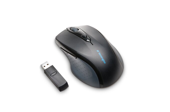 

Мышь беспроводная Kensington Pro Fit, 1600dpi, оптическая светодиодная, USB, черный (K72370EU), Pro Fit