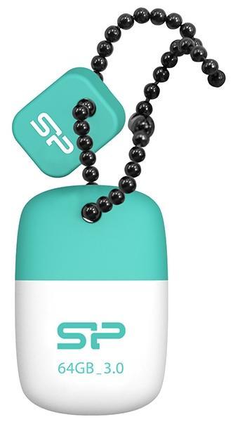 

Флешка 64Gb USB 3.0 Silicon Power Jewel Jewel J07, бирюзовый (SP064GBUF3J07V1B), Jewel J07