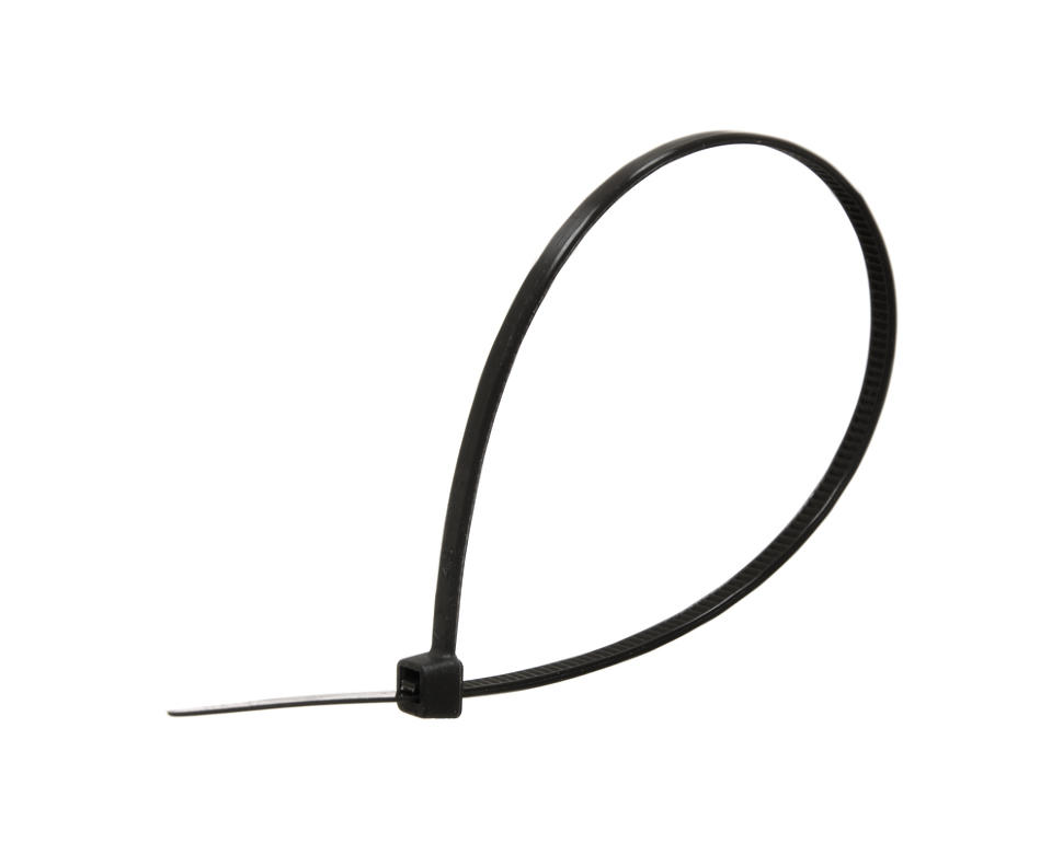 

Стяжка Netko, 2.5 мм x 150 мм, 100 шт., черный (NT-150X3.6-B)