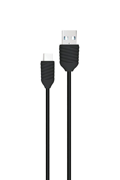 

Кабель USB Type-C(m)-USB 2.0(Am), 2.4A, 1м, черный Exployd Flow (EX-K-1305), 0