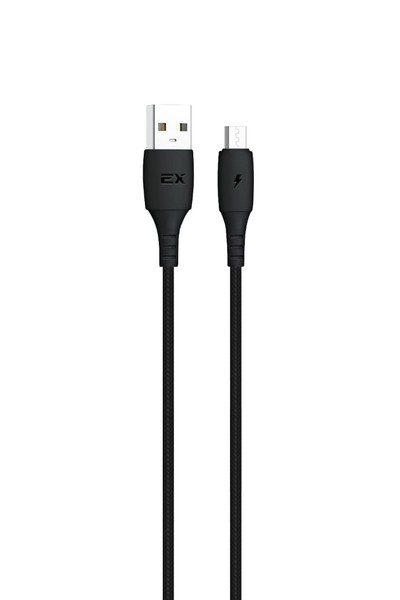 

Кабель Micro USB 2.0(Bm)-USB 2.0(Am), 2.4A, 1м, черный Exployd (EX-K-1289), 0