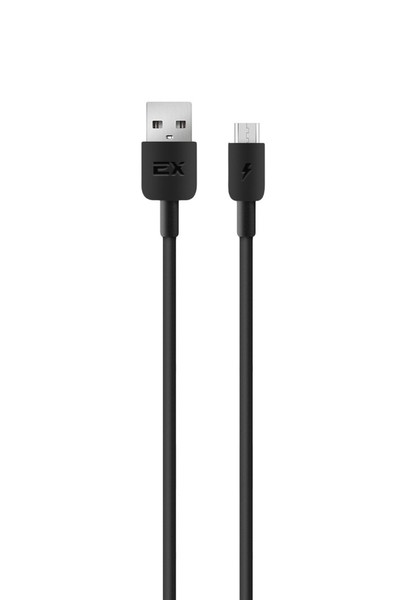 

Кабель Micro USB 2.0(Bm)-USB 2.0(Am), 3A, 1м, черный Exployd (EX-K-1247)