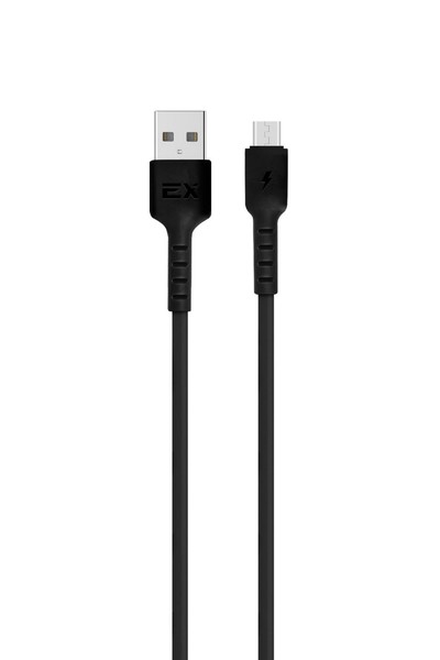 

Кабель Micro USB-USB, 3A, 1м, черный Exployd (EX-K-1259)