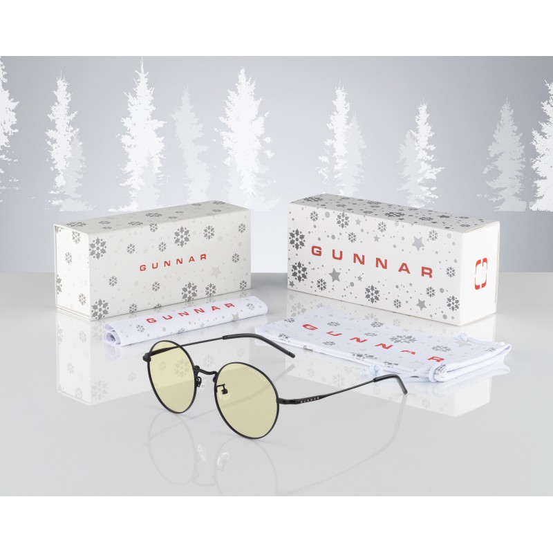 

Очки для работы за компьютером GUNNAR Ellipse Amber BUN-00029, черный (BUN-00029), BUN-00029