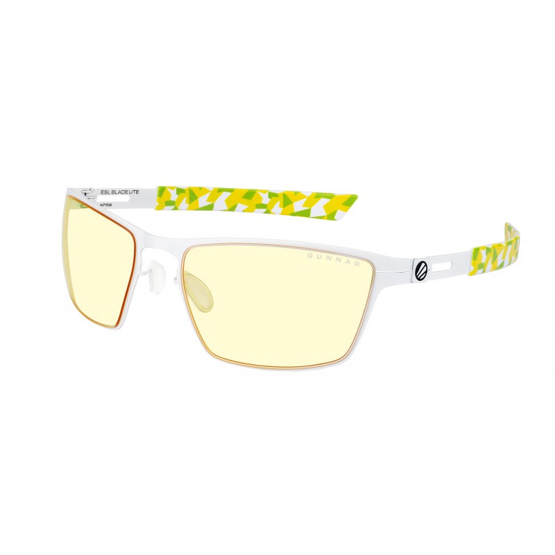 

Очки для работы за компьютером GUNNAR ESL Blade Lite Amber Natural ESL-30106, белый (ESL-30106), ESL-30106