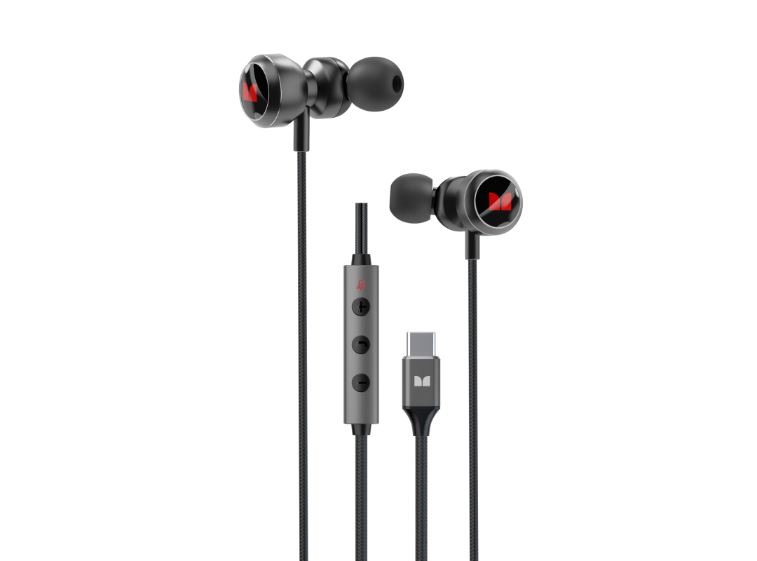 

Проводная гарнитура Red Line Monster Airmars, USB Type-C, черный (SG-11), Monster Airmars
