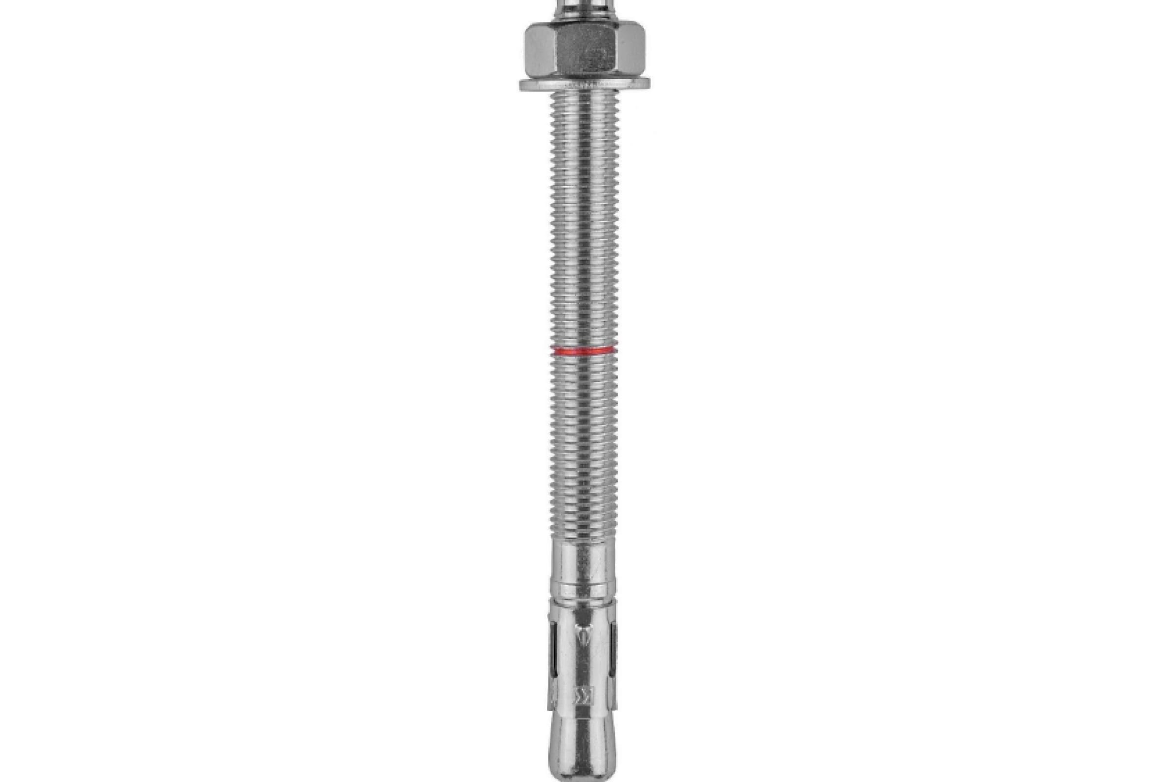 Анкер клиновой с шайбой, с гайкой 8 мм x 13 см (M8), 50 шт., Kraftool 302184-08-130