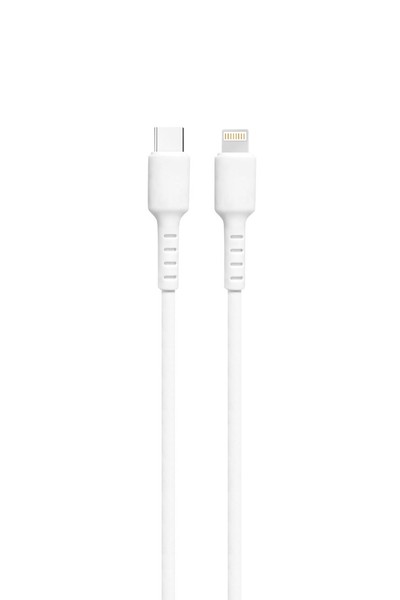 

Кабель Lightning 8-pin(m)-USB Type-C(m), 3A, 1м, белый Exployd rise (EX-K-1235)