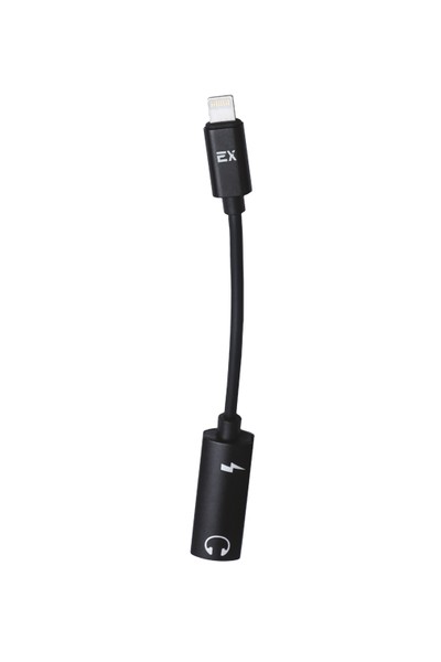 

Переходник (адаптер) Lightning 8-pin(m)-Jack 3.5mm(f), 6см, черный Exployd Classic (EX-AD-758)