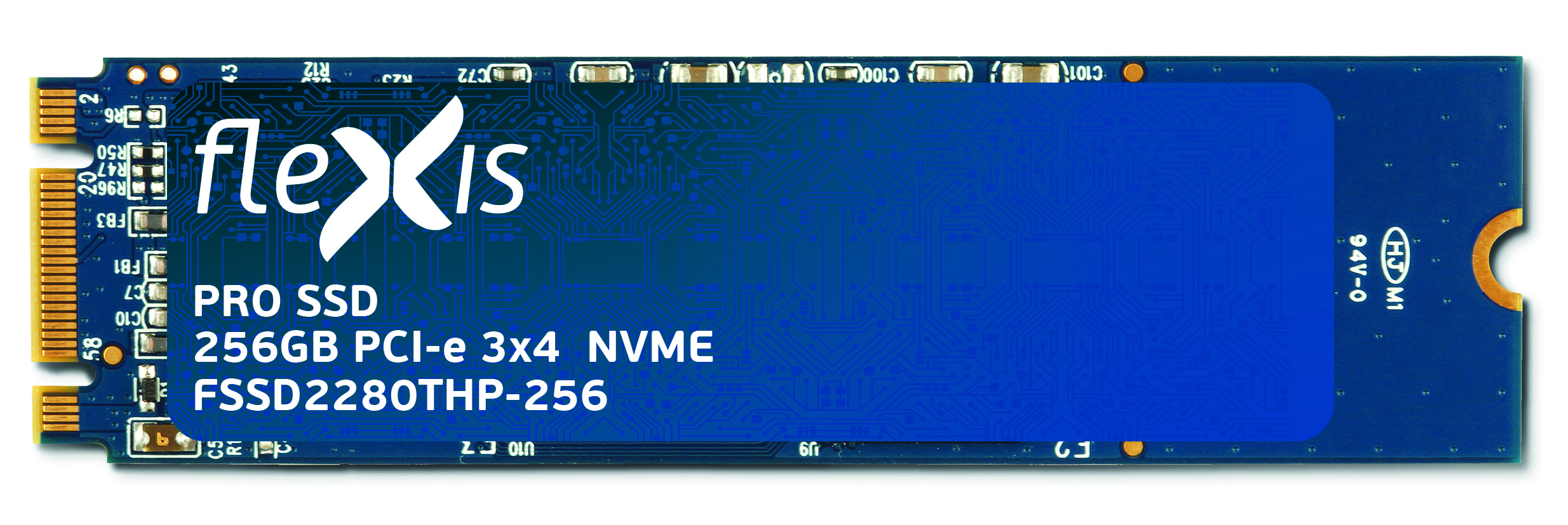 

Твердотельный накопитель (SSD) Flexis 256Gb PRO, 2280, M.2, NVMe (FSSD2280THP-256)