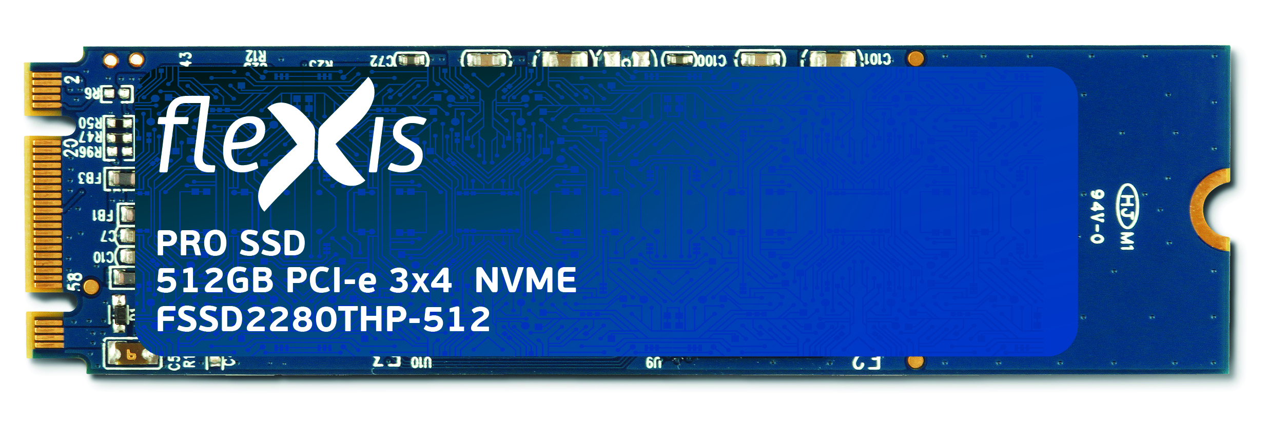 

Твердотельный накопитель (SSD) Flexis 512Gb 850 Pro, 2280, M.2, NVMe (FSSD2280THP-512)
