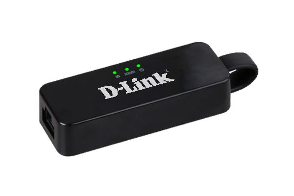 Сетевая карта D-link DUB-1312, 1xRJ-45, 10/100/1000 Мбит/сек, USB 3.0, Retail (DUB-1312/B2)