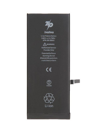 

Аккумулятор ZeepDeep для Apple iPhone 6S Plus, 3.82V, 3350mAh, набор инструментов, монтажный стикер (769700)