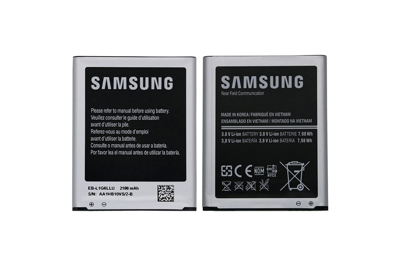 

Аккумулятор ZeepDeep EB-L1G6LLU для Samsung 0, Li-Pol, 2100mAh, 3.7V (801399), EB-L1G6LLU