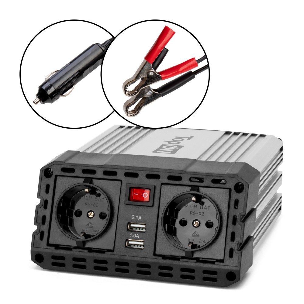 Преобразователь напряжения TopON TOP-PI302 300 Вт, 220В