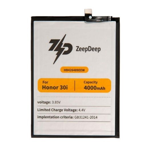 

Аккумулятор ZeepDeep HB426489EEW для Huawei Y8p, Li-Pol, 4000mAh, 3.85V (837791), HB426489EEW