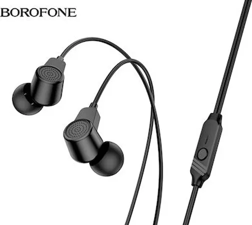 

Проводная гарнитура Borofone BM64, Jack 3.5mm, черный (BM64), BM64