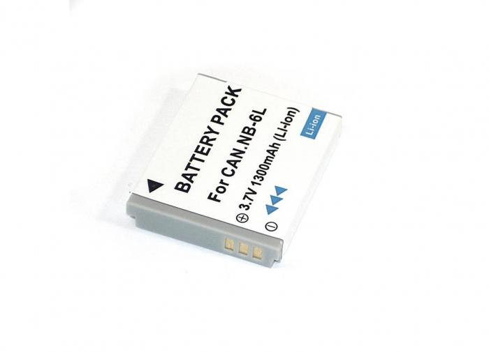 

Аккумулятор NB-6L/NB-6L/NB-6LH/CS-NB6LMX, 1600mAh, 3.7V для Canon Digital IXUS 85, 95, 105, 200, 210, 300, 310, PowerShot D10, D20, D30, S90, S95, SD770, SD980, SD1200, SD1300, SD3500, SD4000, SX60, SX170, SX240, SX250, SX260, SX270, SX280, SX500, SX510, 