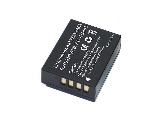 

Аккумулятор NP-W126/NP-W126/NP-W126S/CS-NP126FU, 1600mAh, 7.2V для FujiFilm FinePix HS30, HS33EXR, HS50EXR, X-A1, X-A2, X-A3, X-A5, X-A10, X-E1, X-E2, X-H1, X-M1, X-Pro 1, X-Pro 2, X-T1, X-T2, X-T10, X-T20, NP-W126