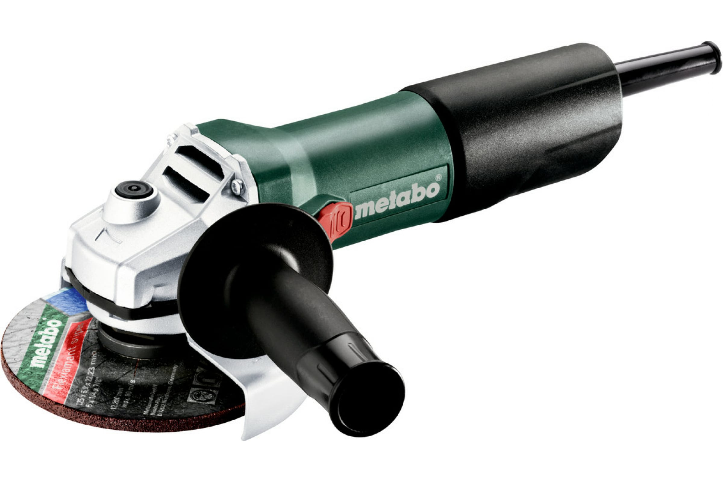 УШМ (болгарка) Metabo W 850-125, сетевая, 850Вт, 125мм, 11500 об/мин, 1.8кг (603608950)