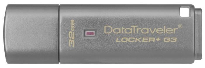 Флешка Kingston DataTraveler Locker+ G3 32Gb (DTLPG3/32GB)