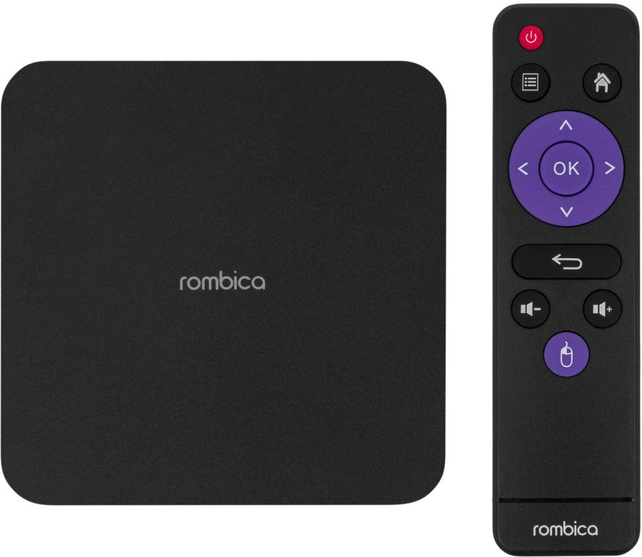 Медиаплеер Rombica TV Mercury, 4K UHD, HDMI, 4xUSB 2.0, LAN, WiFi, Bluetooth (VPLT-01)