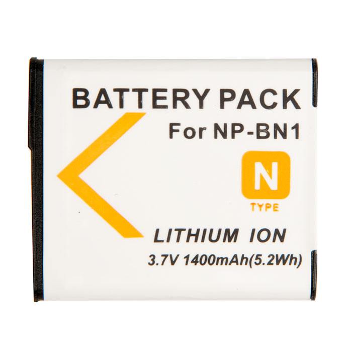 Аккумулятор NP-BN1, 1.4 А·ч, 3.7V