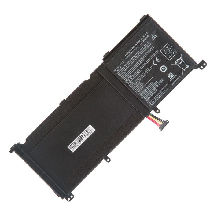 

Аккумуляторная батарея C41N1416 для Asus, 15.2V, 3900mAh, черный (708931), C41N1416