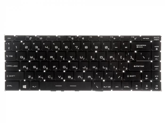 

Клавиатура для ноутбука MSI GF63, GF63 8RC, GF63 8RD, черный, -