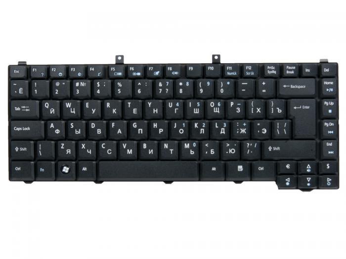 

Клавиатура для ноутбука Acer Aspire 3100, 3600, 3650, 3690, 5030, 5100, 5610, 5630, 5650, 5680, черный, -