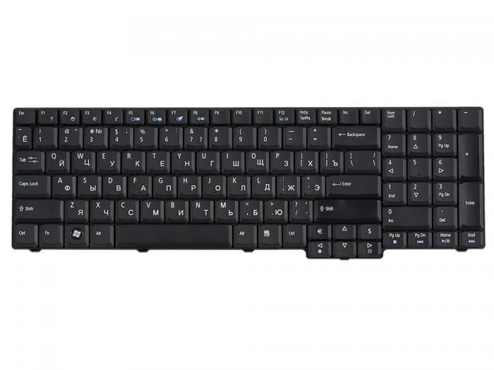

Клавиатура для ноутбука Acer Aspire 7230, 7530, 7530G, 7730, 7730G, 7730ZG, 8920, 8930, для Extensa 7630G, черный, -