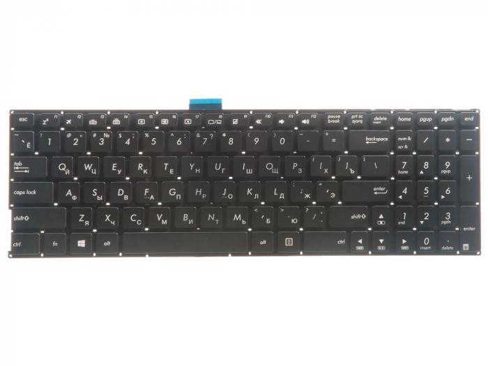 

Клавиатура для ноутбука Asus K501, K501L, K501LB, K501LX, K501U, K501UX, K501UB, K501UQ, K501UW, черный, -