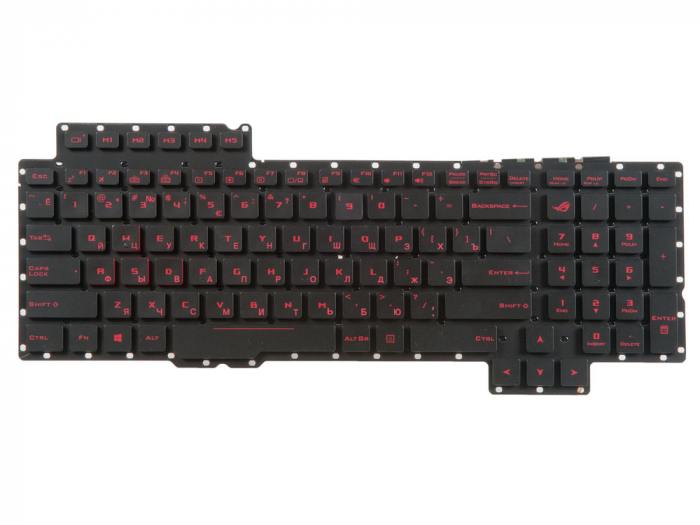 

Клавиатура для ноутбука Asus ROG G752, GL752V, G752VT, G752VL, G752VY, G752VT-DH72, G701VI, черный, -