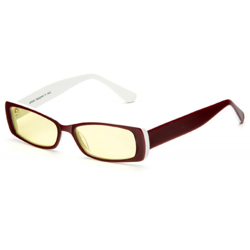 Очки для работы за компьютером SP Glasses AF008, красно-белые (AF008_RW)