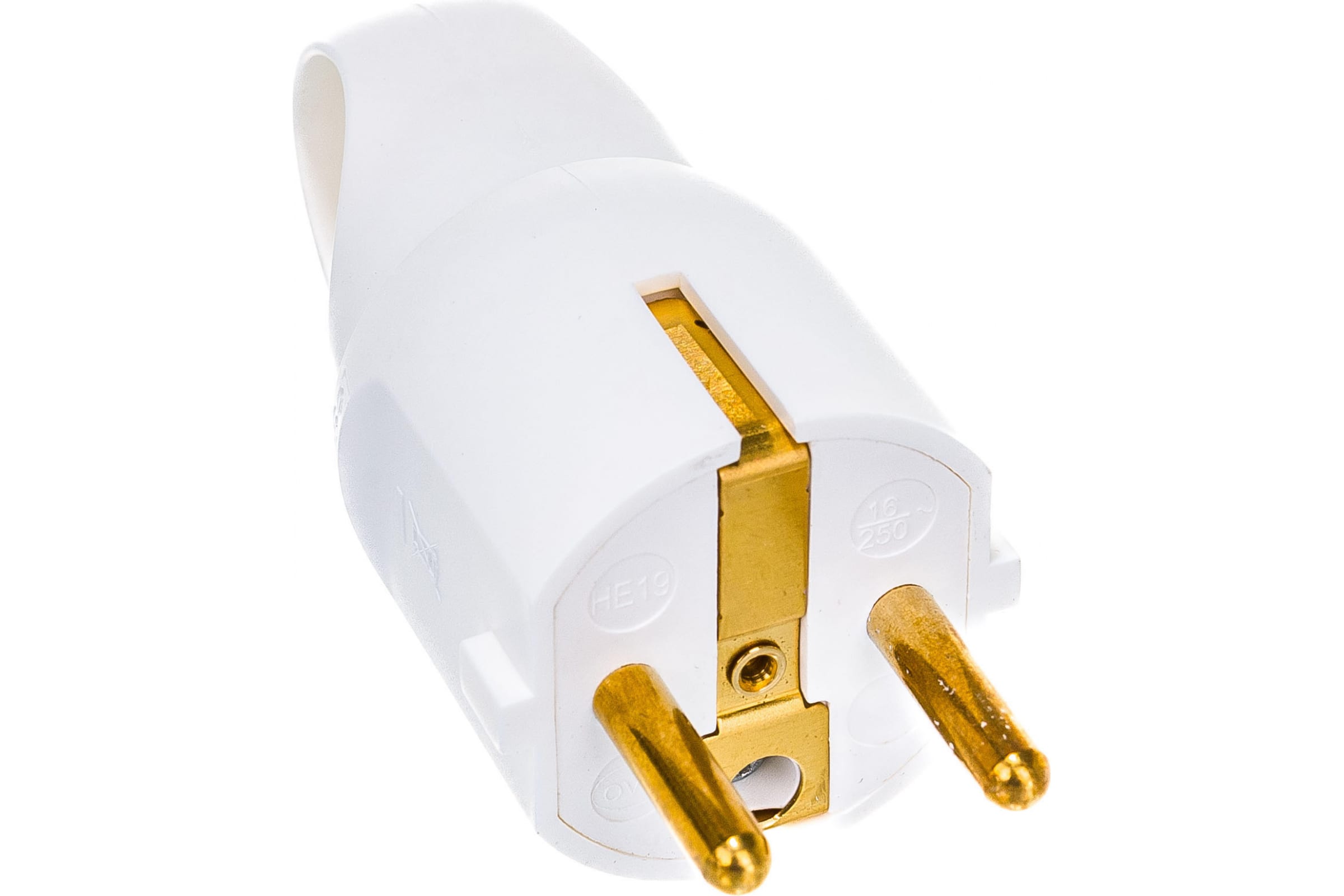 

Вилка угловая Legrand Helium, евро, 16A, с/з, IP20, белый (050190), 0