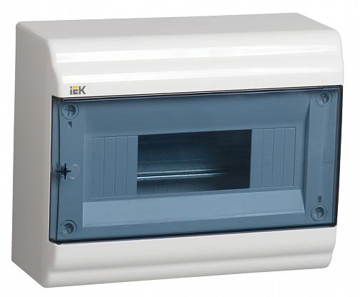 Щит распределительный ЩРн-П-9, навесной, 1 ряд/9 модулей, IP 41, IEK