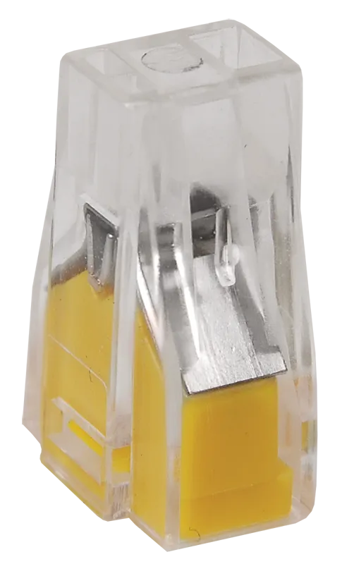 

Клемма IEK СМК 773-322 2x2.5мм², желтая/прозрачная (UKZ-001-322), СМК 773-322