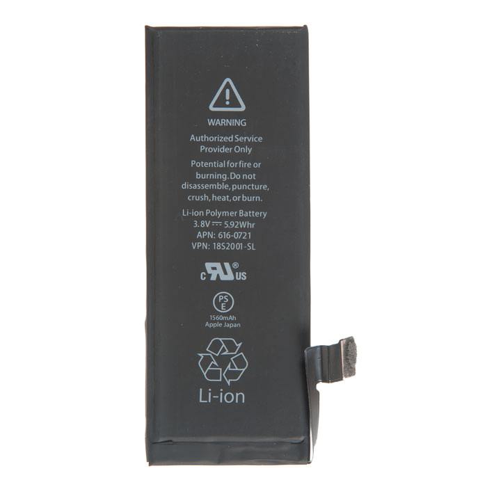 

Аккумулятор для Apple iPhone 5S, Li-Pol (630176), 0