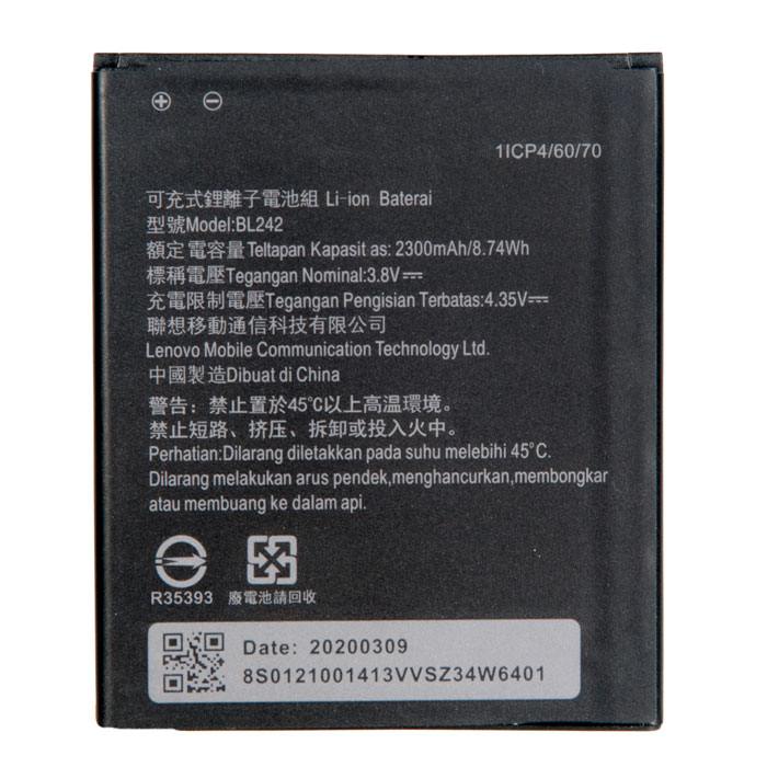 

Аккумулятор BL242 для Lenovo A6000 K3, Li-Pol (751385), BL242