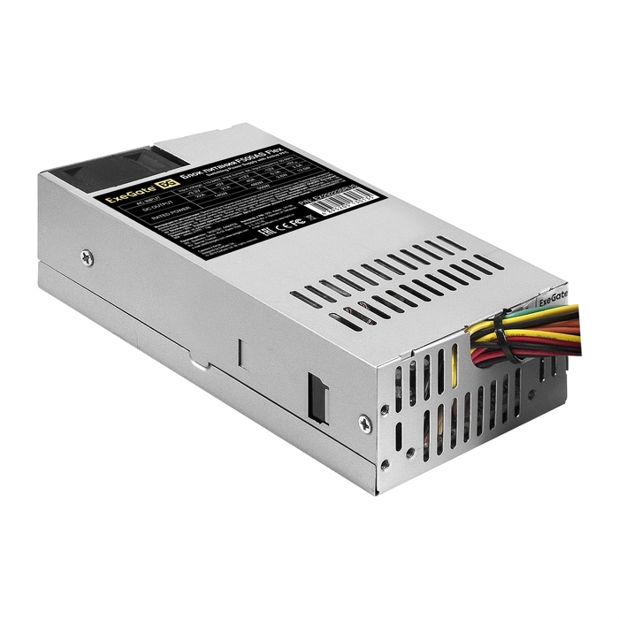 

Блок питания 500 Вт FlexATX Exegate F500AS, 40 мм, 80 Plus (EX292235RUS), F500AS