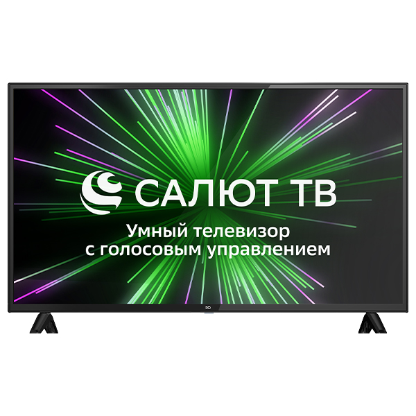 

Телевизор 39" BQ 39S23G, HD, 1366x768, DVB-T /T2 /C, HDMIx3, USBx2, WiFi, Smart TV, черный, 39S23G